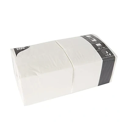 Immagine di Papstar 14234 Tovaglioli, 250 Pezzi, a 3 Strati, piegati 1/8, 33 x cm, Colore: Bianco