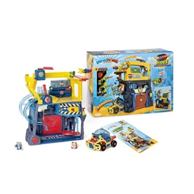 Immagine di SuperThings Heroes Headquarters Il quartier generale dei SuperThings. Include 3 esclusivi e 1 veicolo esclusivo.