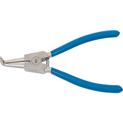 Immagine di BGS 447 1 pinza ad anelli elastici angolata per esterni 175 mm seeger antiscivolo