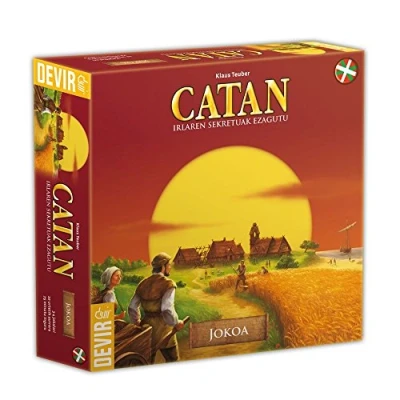 Immagine di Devir Catan, gioco da tavolo (BGCATEUSK) Lingua euskera