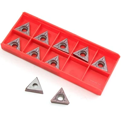 Immagine di Maizoon CNC Tornio Cutter Tools 10 pz TCMT16T304 VP15TF TCMT32.51 Inserti Lame di Filettatura Strumenti DZ14