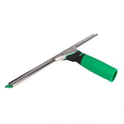 Immagine di Spatola Unger ErgoTec (larghezza 35 cm, con guida a S e gomma verde, per la pulizia dei vetri senza striature) ES35G