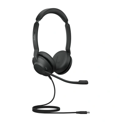 Immagine di Jabra Evolve2 30 Headset Noise Cancelling, USB C, Tutte le piattaforme, Stereo, Prima edizione