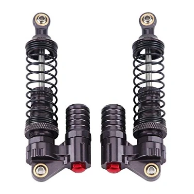 Immagine di Dilwe Ammortizzatore Auto RC, Lega di Alluminio 90mm per Axial SCX10 D90 4 1/10 1/8 RC d&#039;arrampicata Accessori