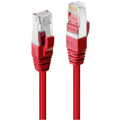 Immagine di LINDY 45627 RJ45 cavo di rete, patch 10.00 m Rosso 1 pz.