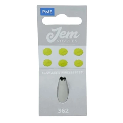 Immagine di Pme Bocchetta Decorativa, Acciaio Inossidabile, Argento, 2 x 3,5 cm