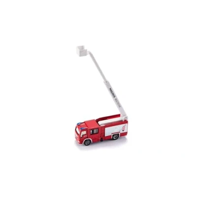 Immagine di SIKU 1749, Magirus Multistar TLF Fire Engine with Telescopic Boom, 1:87, Metal/Plastic, Red/White, Extendable Ladder