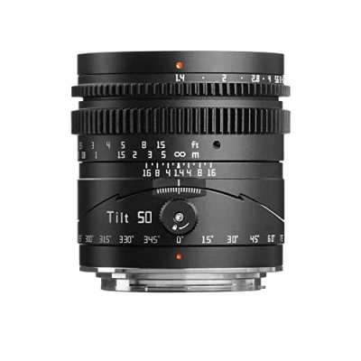 Immagine di TTArtisan Obiettivo inclinabile 50 mm f1.4 Full Frame Manuale Obiettivi Ritratto Ampia apertura Compatibile con RF/EOS R Mount