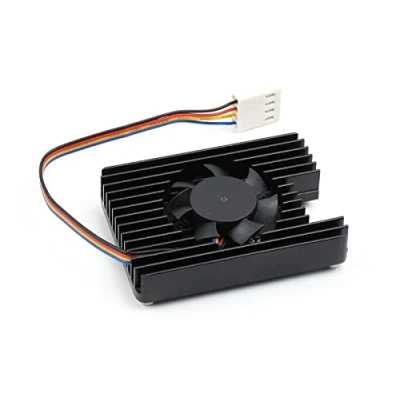 Immagine di Waveshare Dedicated Fan 3007 B Cooling for Raspberry Pi Compute Module 4 CM4 Speed Adjustable with Thermal Tapes