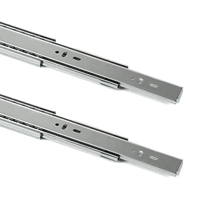 Immagine di 2 Paia (4 Pezzi) SO TECH® Guide A Uscita Totale con SoftClosing 45 / L 500 mm per Cassetto Telescopiche