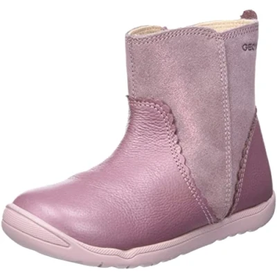 Immagine di Geox B Macchia Girl A, Primi Passi Bimba 0 24, Rosa (Dk Rose 77C8007), 19 EU