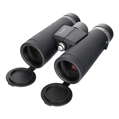 Immagine di Levenhuk Nitro ED 10x42 Potente Binocolo da Campo Resistente all’Acqua, con Astuccio, Tracolla e Coperchi Protettivi Inclusi nella Confezione