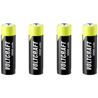 Immagine di VOLTCRAFT Endurance Batteria ricaricabile Stilo (AA) NiMH 2000 mAh 1.2 V 4 pz.