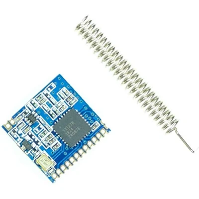 Immagine di Paradisetronic.com Scheda di Sblocco Lora 43XMHz SX1276 con Antenna, Modulo Radio a Lungo Raggio per es. Arduino e Raspberry Pi