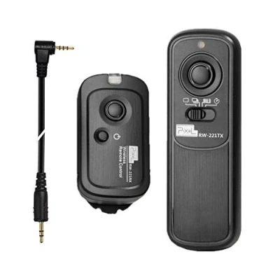 Immagine di Pixel Telecomando wireless per otturatore RW/L1 Panasonic DMC G1 G2 G3 G5 G6 G7 G10 G70 GF1 GH2 GH3 GH4 GX7 L1 L10 LC 1 FZ20 FZ20K FZ20S FZ30 FZ30K FZ50K FZ50S 100 FZ. 150 FZ200 FZ1000
