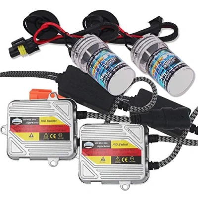 Immagine di Eseastar H7 HID Kit di conversione con 2 6000K Xenon bianco lampadine e 35W 12V zavorre