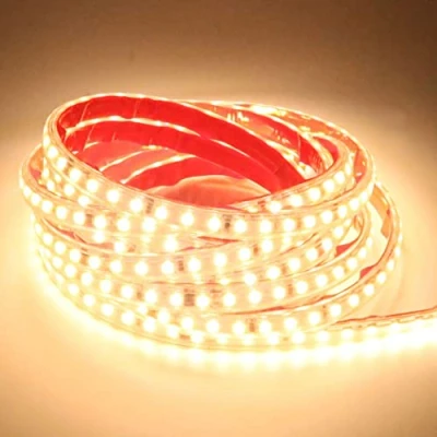 Immagine di Super Luminous 2835 Striscia LED Adesiva 220V, IP67 Impermeabile Strisce 220 Volt 3 Metro Bianco Caldo 3000K (Bianco Caldo, 3.00)