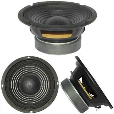 Immagine di 1 WOOFER MASTER AUDIO CW801/4 altoparlante da 20,00 cm 200 mm 8&quot; 150 watt rms 300 max impedenza 4 ohm 93 db sospensione rigida auto, pezzo