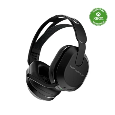 Immagine di Turtle Beach Stealth 500 Cuffie da gioco wireless Xbox nere con batteria 40 ore per Series X/S, One e funziona tramite Bluetooth Nintendo Switch, PC dispositivi mobili