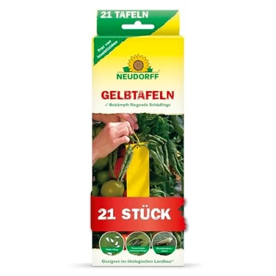 Immagine di Neudorff 33434 Piastrine Formato Piccolo, 21 Pezzi, Colore: Giallo