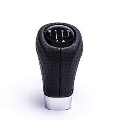 Immagine di SFONIA Pomello Leva Cambio Gear shifter E34 E36 E38 E39 E46 E53 E60 E61 E63 E64 E83 E90 E91 E92 E93 3 Series 5 X1 X3 X5 (5 Marce)