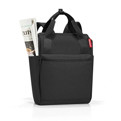 Immagine di Reisenthel allrounder R Borsa e Zaino da Viaggio 2 in 1, Multifunzione Multitasche, Spallacci Regolabili, Passante per Trolley, Tessuto Idrorepellente, 12 L, Nero