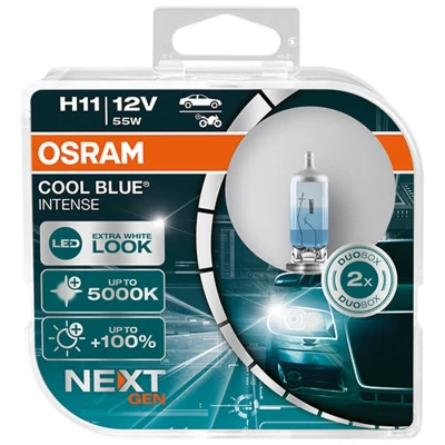 Immagine di OSRAM 64211CBN HCB Lampadina, faro di profondità H11 12V 55W 5000K Alogeno BMW: 3 Touring, MERCEDES BENZ: Classe E Sedan, RENAULT: CLIO