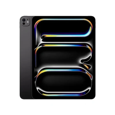 Immagine di Apple iPad Pro 13&quot; (M4): display Ultra Retina XDR, 2TB, fotocamera frontale orizzontale da 12MP, posteriore Wi Fi 6E + 5G con eSIM, Vetro nanotexture — Nero siderale