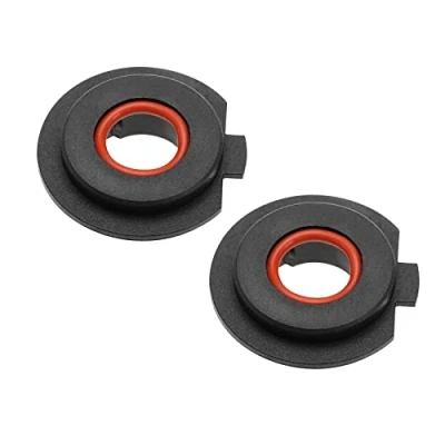 Immagine di SG Store 2 PZ Auto H7 LED Faro Lampadina Base Holder Adattatore Presa Fermo Supporto Componenti di Ricambio Plastica Nero 15mm Foro Formato