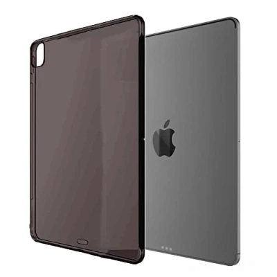 Immagine di Demacia Asgens Custodia per iPad Pro 12,9&quot; 2018 in morbido silicone TPU A1876/A1895/A1983/A2014, colore: Nero trasparente