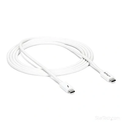 Immagine di STARTECH CAVO THUNDERBOLT 3 BIANCO 2M