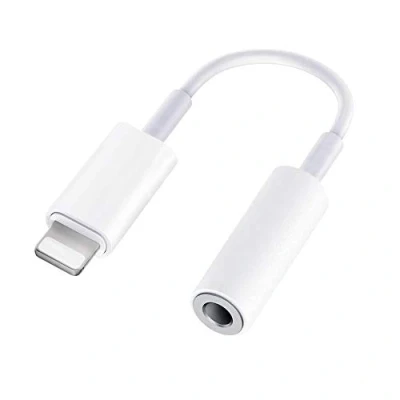 Immagine di Adattatore per cuffie iPhone [certificato Apple MFi] da Lightning a jack 3,5 mm Dongle Cavo Audio Aux Connettore Compatibile con 14/13/12/11/XS/XR/X/8/7