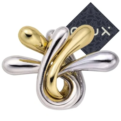 Immagine di Hanayama and Crux Cast Ripple Puzzle Livello 5 di 6 Molto difficile Include adesivo