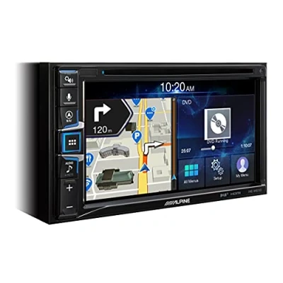 Immagine di Alpine Electronics INE W611D Moniotor Doppio DIN con Navigazione Integrata, Dab +, HDMI, Lettore CD/Dvd e compatibilità Apple CarPlay Android Auto