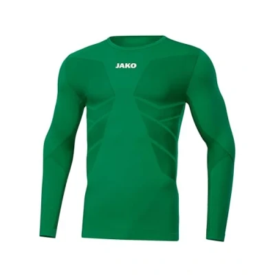 Immagine di JAKO Langarm Comfort Maglietta intima per bambini, Taglia: 170/176, Gruen