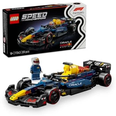 Immagine di LEGO Speed Champions Auto da Corsa F1 Oracle Red Bull Racing RB20 Modello di Macchina Collezione con Minifigure del Pilota Formula 1, Regalo per Uomo, Donna e Adulti Fan dell&#039;Automobilismo 77243