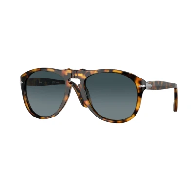 Immagine di Lunettes de soleil Persol Po0649 col. 1052s3 Hommes Pilot Havana