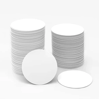 Immagine di 60 pezzi NFC Tag NTAG215 Carta Blanko Adesivi Bianco Card Carte Moneta 504 Byte Compatibile con TagMo iOS Tasti Rapidi Homekit e Telefono Cellulare Abilitato