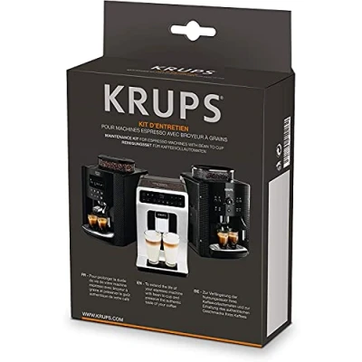 Immagine di Krups XS5300 Set di pulizia e manutenzione per macchine da caffè automatiche, mix materiali