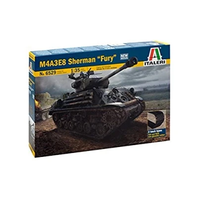 Immagine di Italeri 6529 M4a3e8 Sherman &quot;Fury&quot; Model Kit Scala 1:35