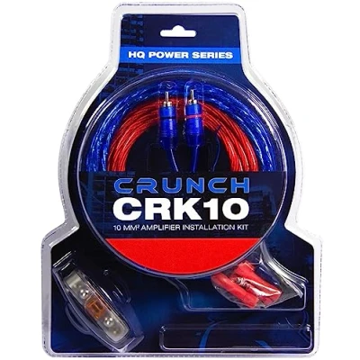 Immagine di Crunch CRK10 Kit di collegamento amplificatore HiFi per auto 10 mm²