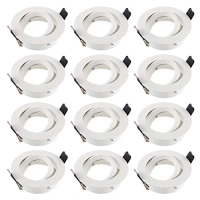 Immagine di SEBSON 12x Faretto ad incasso, Tipo 5, orientabile, bianco, LED / Alogena, incl. attacco GU10