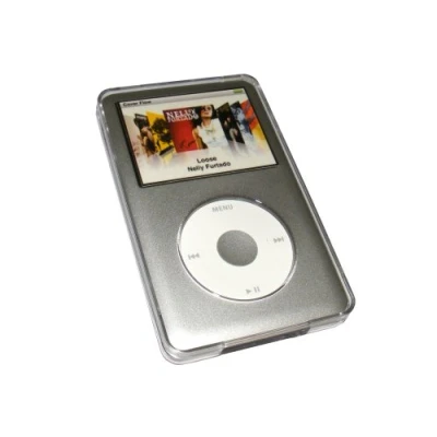 Immagine di iGadgitz VW BK76 X7CG (U0866) Custodia Rigida Protettiva Case Cover Compatibile con Apple iPod Classic 80GB, 120GB &amp; 6th Gen 160g Trasparente