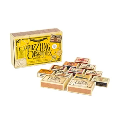 Immagine di Professor PUZZLE Matchbox Puzzle, Colore Giallo, Brain Training Puzzles, EM0347US