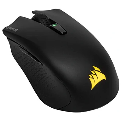 Immagine di CORSAIR HARPOON WIRELESS RGB Mouse da Gioco FPS/MOBA Leggero 10.000 DPI 6 Pulsanti Programmabili Bluetooth a Bassa Latenza Compatibile con iCUE PC, Mac, PS5, PS4, Xbox Nero