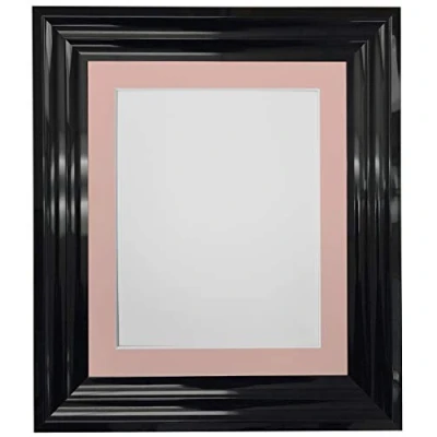 Immagine di FRAMES BY POST FIRENZAHGBPINKMOUNT20161510P Cornice portafoto, Passepartout Rosa, 20&quot; x 16&quot; PIC Size 15&quot; 10&quot;