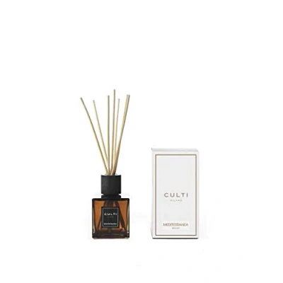Immagine di Diffusore bastoncini Decor da 250 ml Culti Milano Fragranza MEDITERRANEA, al arancia amara, limone e neroli Durata 3 mesi Metratura 10 a 20 mq