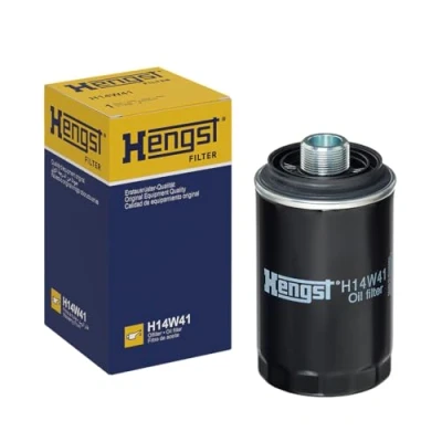 Immagine di HENGST FILTER H14W41 Filtro olio M27x1,5 ad avvitamento VOLKSWAGEN: Transporter 5 Bus, 5, Multivan (7HM