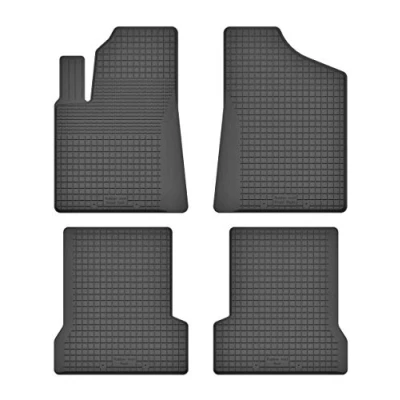 Immagine di Tappetini in gomma, 1,5 cm, bordo compatibile con Fiat Seicento (anno di costruzione 1998 2010), ideali per 4 pezzi, un set