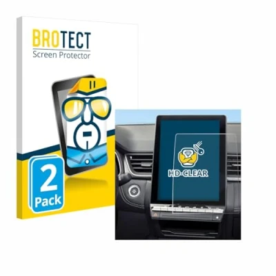 Immagine di brotect Pellicola Protettiva per Renault Symbioz 2024 Protezione Schermo (2 Pezzi) [Trasparente, Anti Impronte]